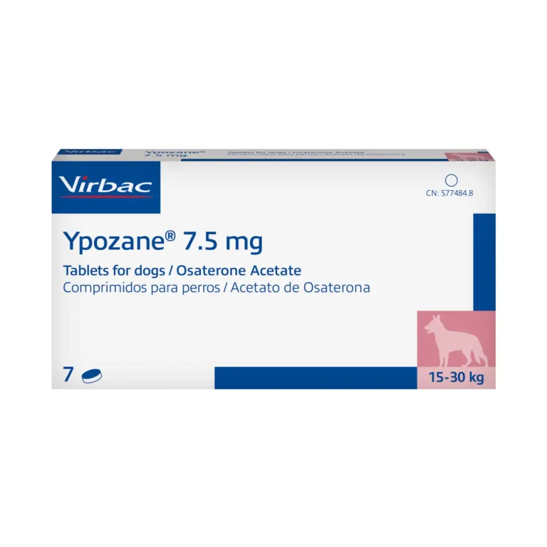 Іпозан (Ypozane) 7,5 мг таблетки для собак вагою 15-30 кг