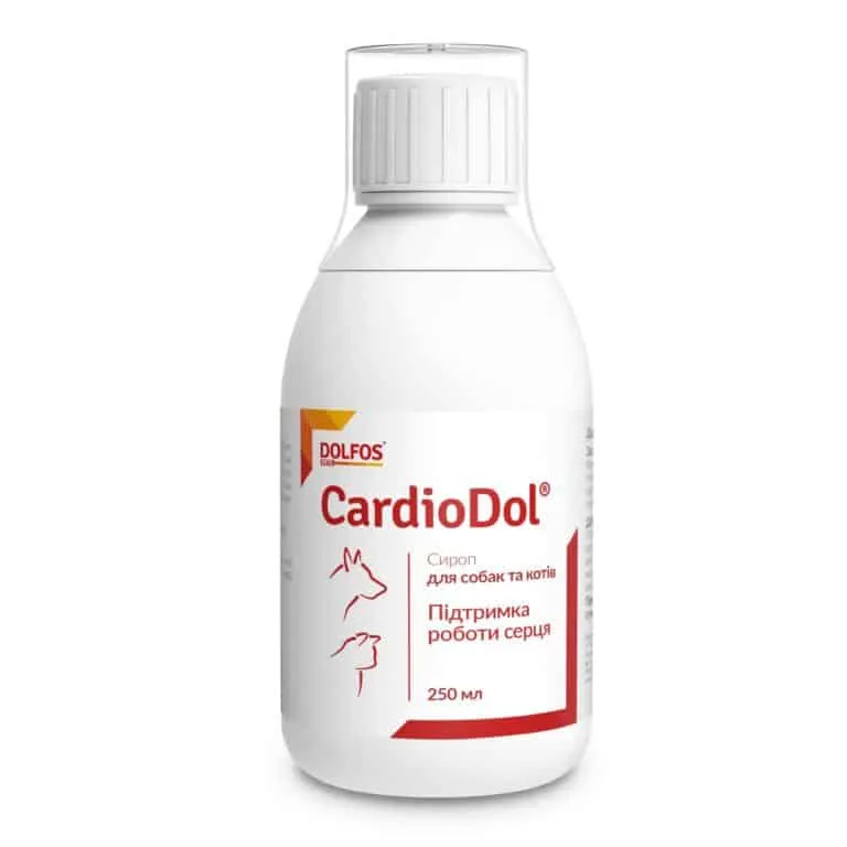 Сироп Dolfos CardioDol для серця собак та котів, 250 мл