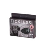 Tickless Pet ультразвуковой отпугиватель клещей и блох, черный