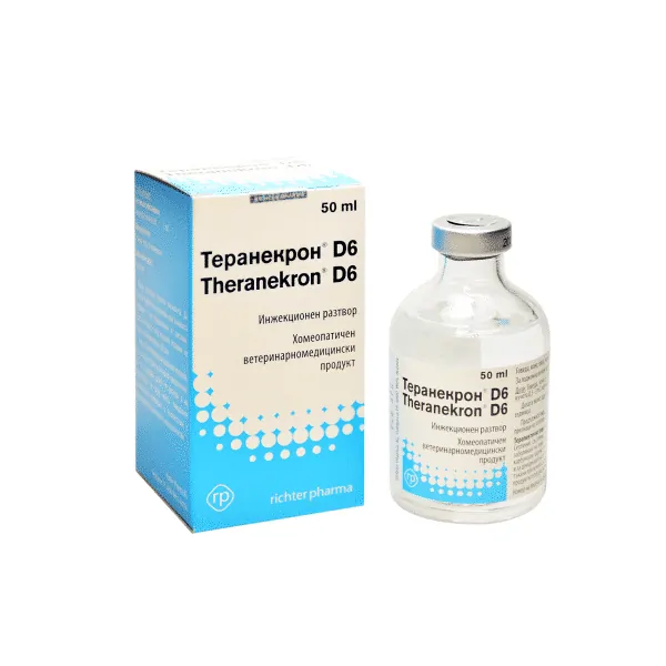 Теранекрон D6 Richter Pharma протизапальний для тварин, 50 мл