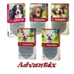 Адвантикс (Advantix) - капли от блох и клещей для собак (4 пипетки - упаковка)