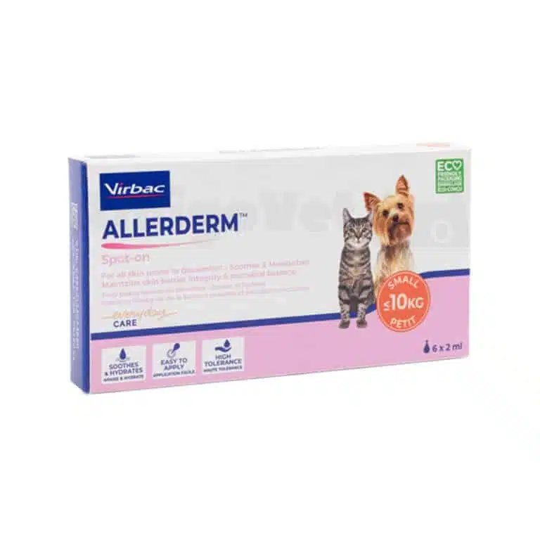Алердерм Спот-он (Allerderm Spot-on) Virbac краплі для тварин, 6 піпеток