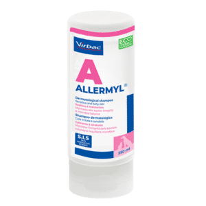 Аллермил (Virbac Allermyl) - шампунь для кошек и собак с раздраженной и сухой кожей, 250 мл