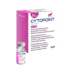 Цитопоінт (Cytopoint) Zoetis 20 мг від свербіння для собак, 2 шт