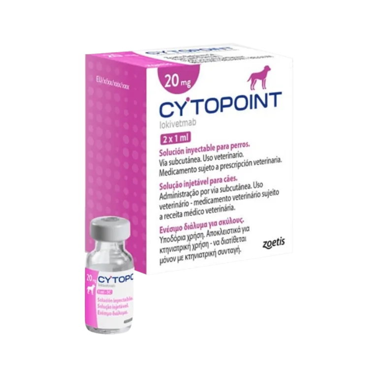 Цитопоінт (Cytopoint) Zoetis 20 мг від свербіння для собак, 2 шт