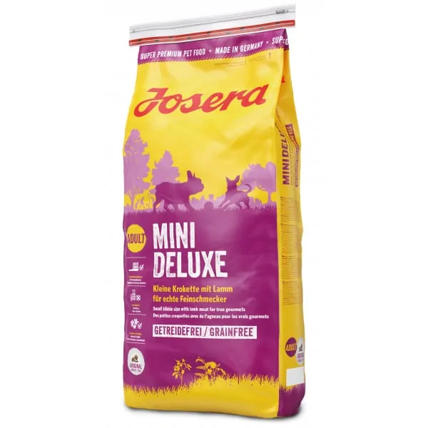 Сухий корм Josera Mini Deluxe з ягням для собак малих порід