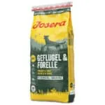 Сухий корм Josera Geflügel & Forelle беззерновий з птицею та фореллю для собак