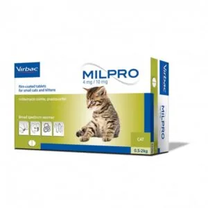 Мілпро (Milpro) Virbac від глистів для кошенят до 2 кг, 4 таб