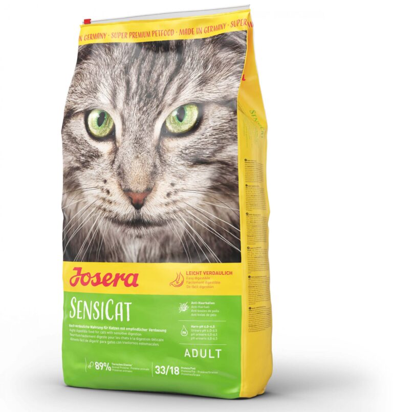 Сухий корм Josera SensiCat для вибагливих котів з чутливим травленням