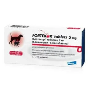Fortecor Elanco 5 мг для собак 5-20 кг та котів 2.5-10 кг