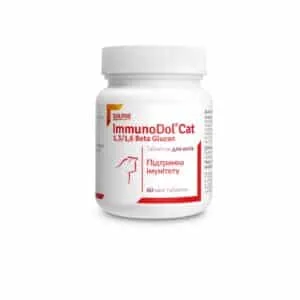 Вітаміни Dolfos ImmunoDol Cat для імунітету котів, 60 таб