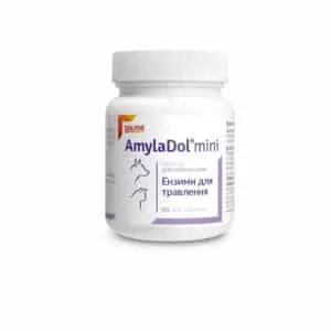 Вітаміни Dolfos AmylaDol Mini для травлення собак та котів, 90 таб