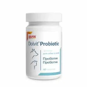 Пробіотик Dolfos Dolvit для собак та котів, 60 таб