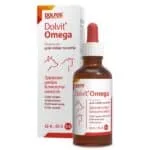 Краплі Dolfos Dolvit Omega для шкіри та шерсті собак і котів, 50 мл