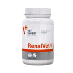 РеналВет (RenalVet) для підтримання функції нирок у котів і собак, 60 капс.