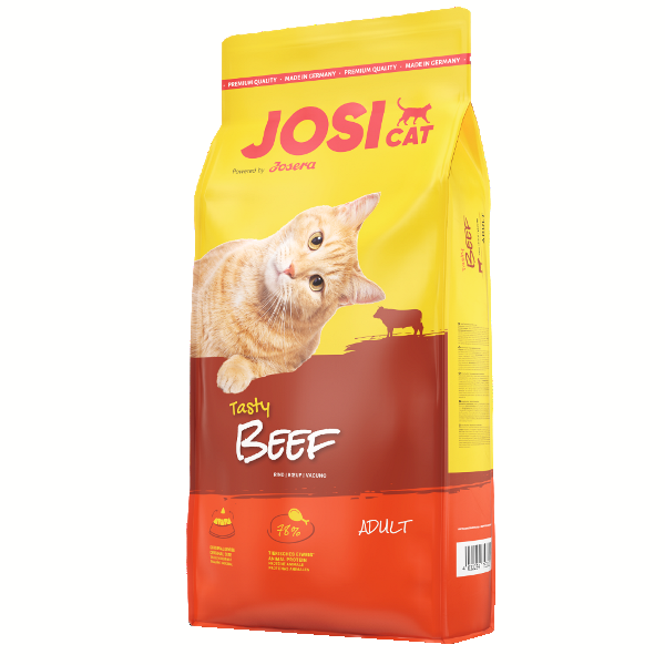 JosiCat Tasty Beef (ЙозіКет Тейсті Біф) - корм для дорослих кішок зі смаком яловичини