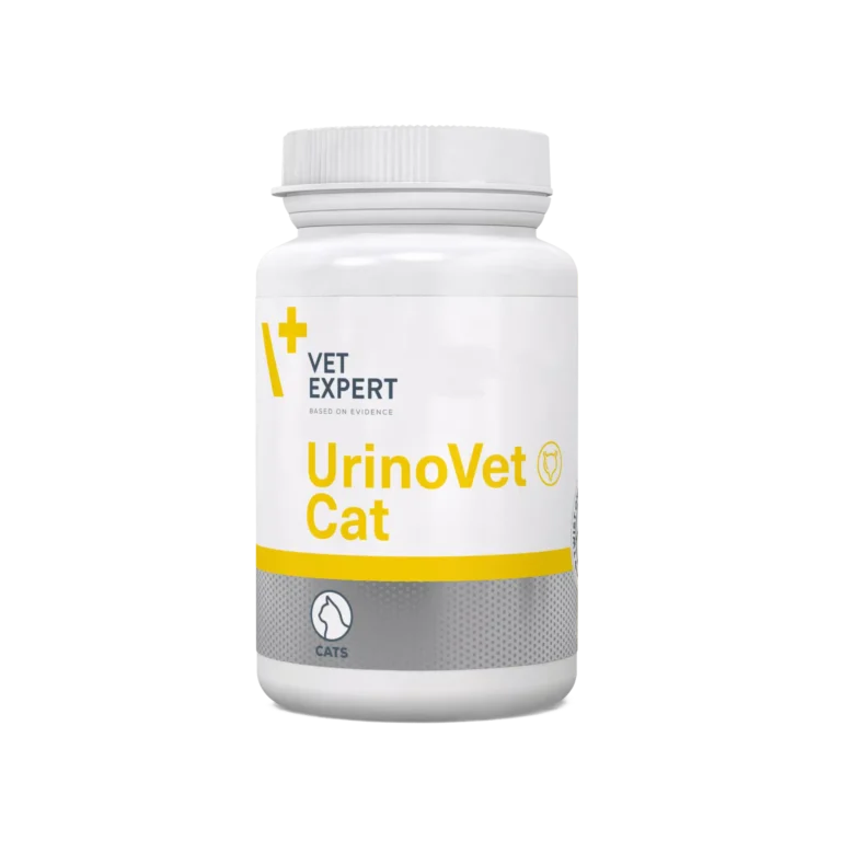 УріноВет Кет (UrinoVet Cat) Харчова добавка для підтримання сечовидільної фунції у котів, 45 капс.