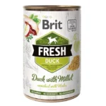 Brit Fresh Duck Millet 400g утка, пшено для собак