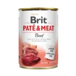 Вологий корм для собак Brit Paté & Meat з яловичиною та індичкою, 400 г