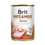 Вологий корм Brit Pate & Meat з кроликом для собак, 400 г
