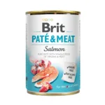 Вологий корм Brit Pate & Meat з лососем для собак, 400 г
