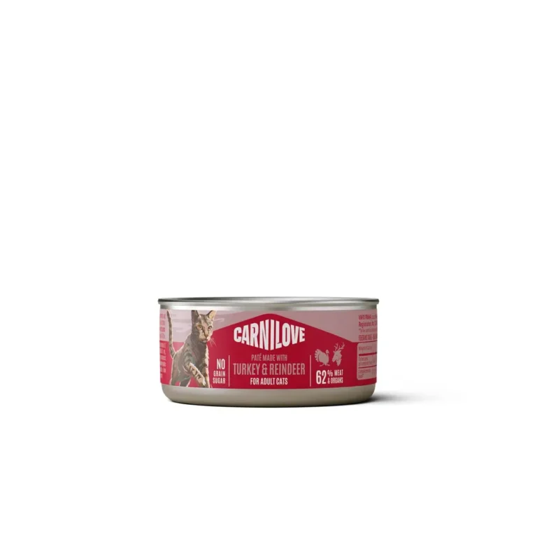 Вологий корм Carnilove з індичкою і олениною для котів, 100 г