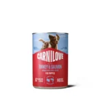 Вологий корм Carnilove Salmon & Turkey для цуценят з лососем та індичкою, 400 г