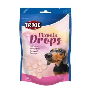Ласощі Trixie Vitamin Drops з йогуртом для собак, 200 г