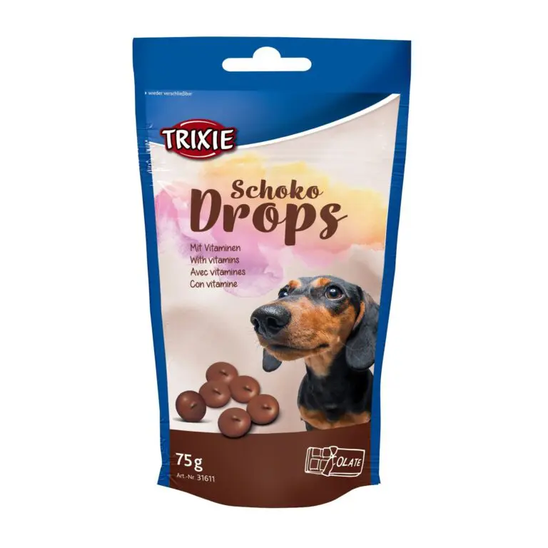 Ласощі Trixie Chocolate Drops з шоколадом для собак, 75 г