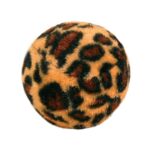Набор мячиков мехов. леопард 3,5см (4шт)