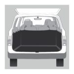 Автомобільна підстилка у багажник Trixie 1,64 x 1,25 м (нейлон)