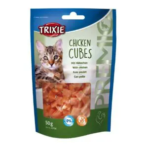 Ласощі Trixie Premio Chicken Cubes з куркою для котів, 50 г