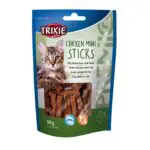 Ласощі Premio Mini Sticks з куркою і рисом для котів, 50 г