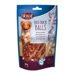 Ласощі для собак "PREMIO Rice Duck Balls" качині кульки з рисом 80гр