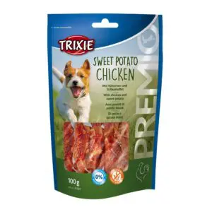 Ласощі Trixie Premio Sweet Potato Chicken з куркою для собак, 100 г