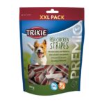 Ласощі для собак "PREMIO Chicken and Pollock Stripes" XXL Pack палички курка/лосось 300гр