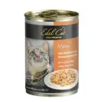 Вологий корм для котів Edel Cat k 400g три види м'яса птиці