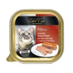 Вологий корм для кішок Edel Cat 100 г (паштет із зайцем та печінкою)