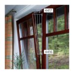 Ґрати захисні для вікон Trixie 62x16х8 см 1шт (метал)