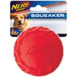 Іграшка Nerf м'яч гумовий із пищалкою для собак, 7,6 см