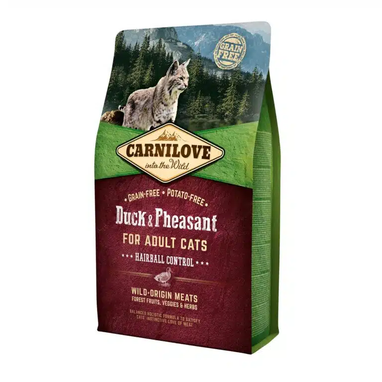 Сухий корм для котів Carnilove Cat Duck & Pheasant Hairball Control з качкою і фазаном