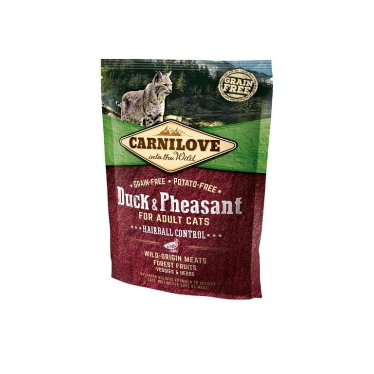 Сухий корм для котів Carnilove Cat Duck & Pheasant Hairball Control з качкою і фазаном
