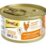 Вологий корм для котів GimCat Shiny Cat Superfood з куркою і морквою, 70 г