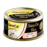 Вологий корм для котів Shiny Cat Filet з куркою, 70 г