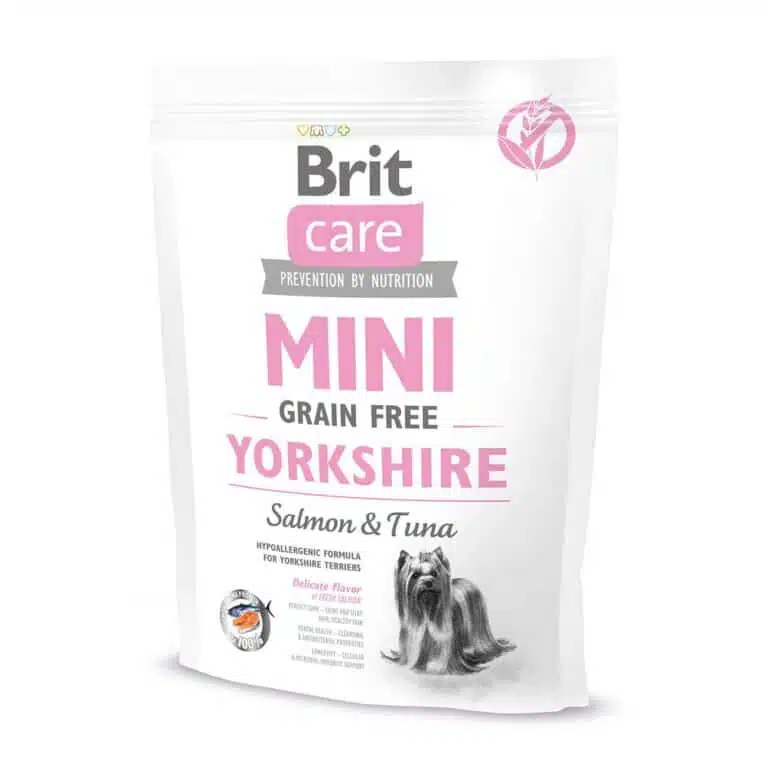 Сухий корм Brit Care Mini Grain Free Yorkshire з лососем та тунцем для собак
