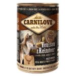 Влажный корм Carnilove Venison & Reindeer для собак, мясо северного оленя, 400 г