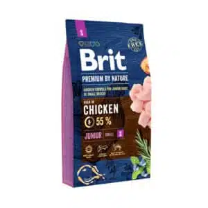 Сухий корм для цуценят дрібних порід Brit Premium Junior S