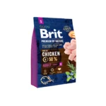 Сухий корм Brit Premium Adult S для дорослих собак дрібних порід зі смаком курки