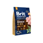Сухой корм Brit Premium Adult M для взрослых собак средних пород со вкусом курицы