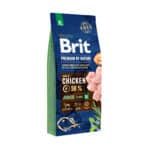 Сухой корм Brit Premium Junior XL для щенков и молодых собак гигантских пород со вкусом курицы